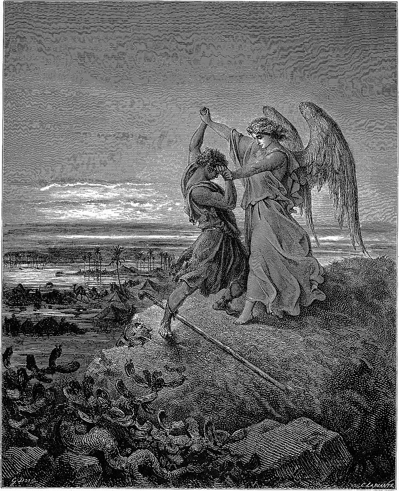 Figure 2: Jacob wrestling with the angel